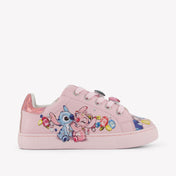 MonnaLisa Meisjes Sneakers in Licht Roze