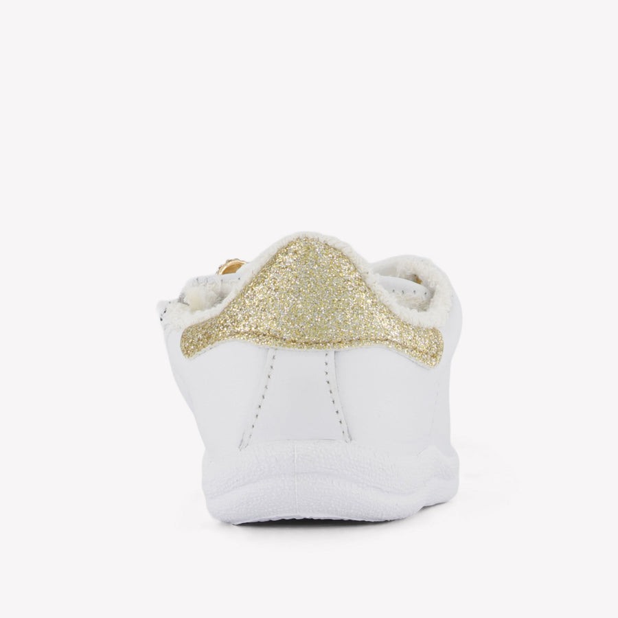 MonnaLisa Filles Baskets Blanc