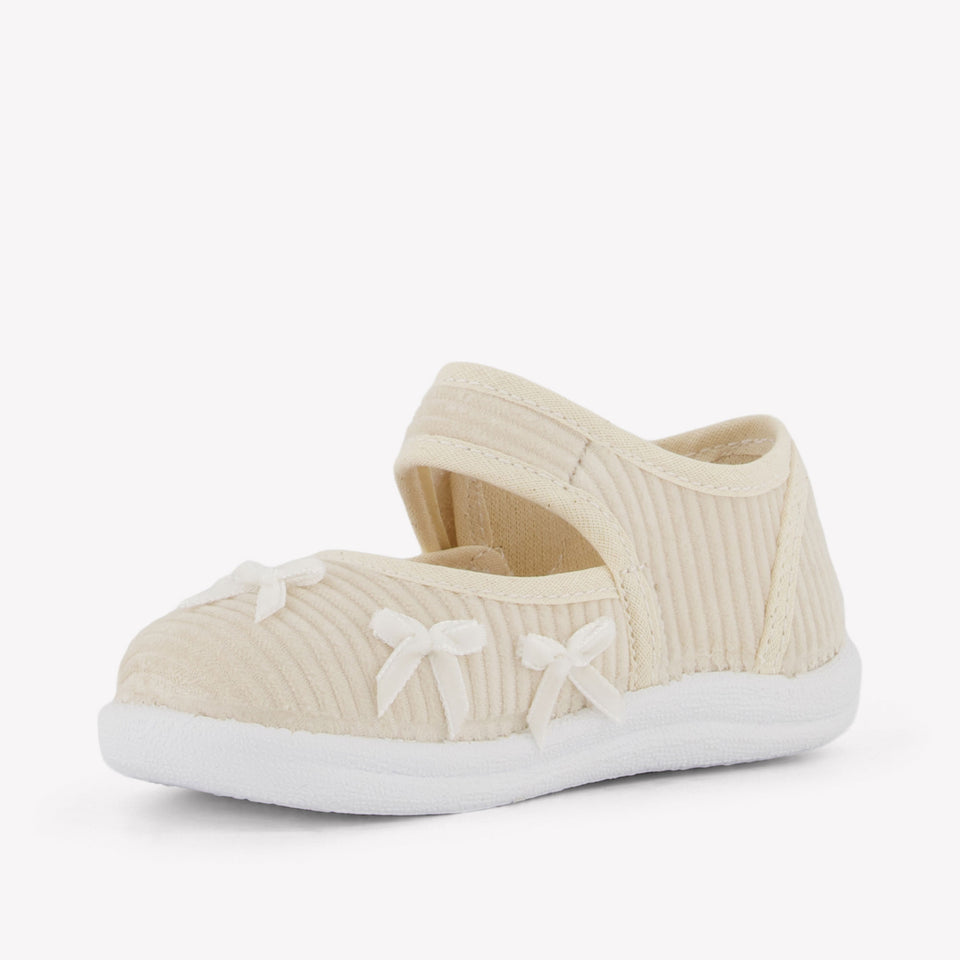 MonnaLisa Mädchen Schuhe Helles Beige