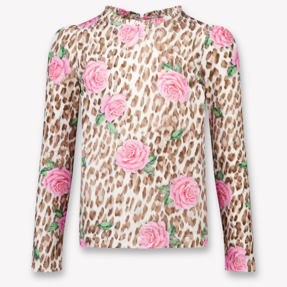 Monnalisa Kids Girls  T-Shirt Pink