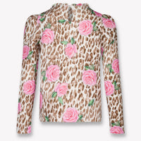 MonnaLisa Kinder Meisjes T-Shirt in Roze