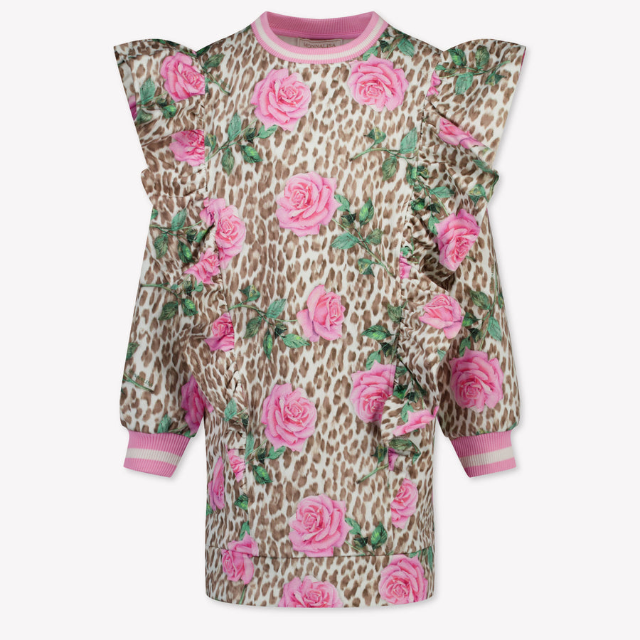 MonnaLisa Enfant Filles Robe Rose