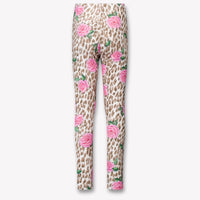 MonnaLisa Enfant Filles Leggings Rose Léger