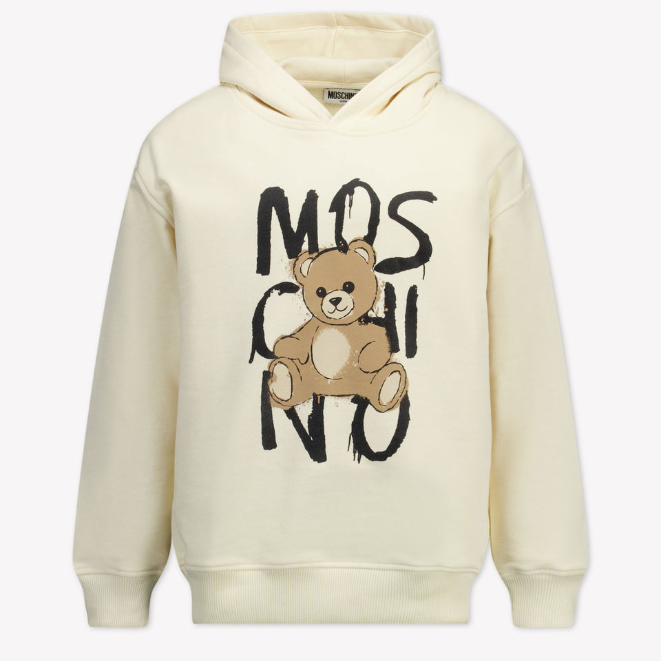 Moschino Kinder Unisex -Pullover Helles Beige