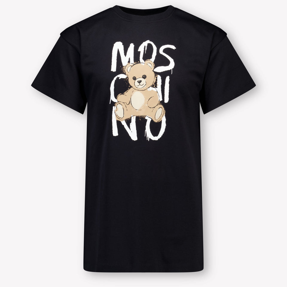 Moschino Niño Chicas Vestido Negro