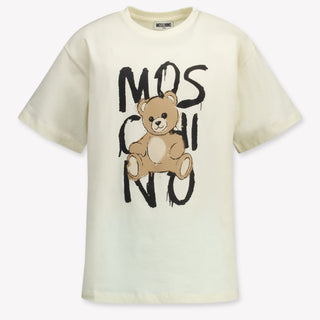 Moschino Ragazzo Unisex Maglietta dentro Off White