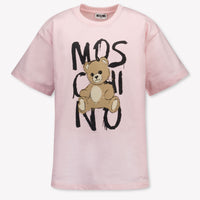 Moschino Kinder Unisex T-Shirt Hellrosa