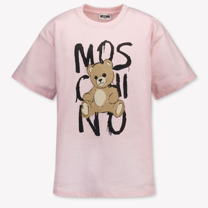 Moschino Kinder Unisex T-Shirt Hellrosa