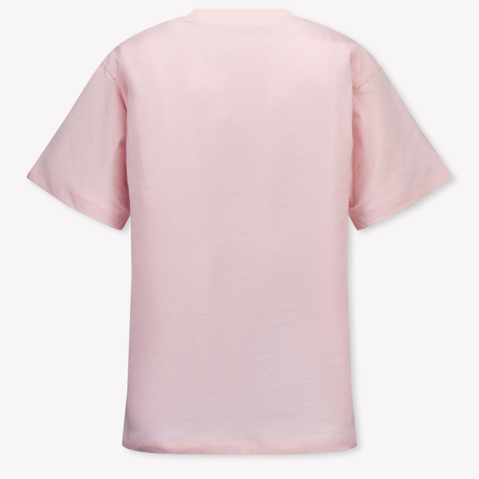 Moschino Ragazzo Unisex Maglietta dentro Rosa Chiaro