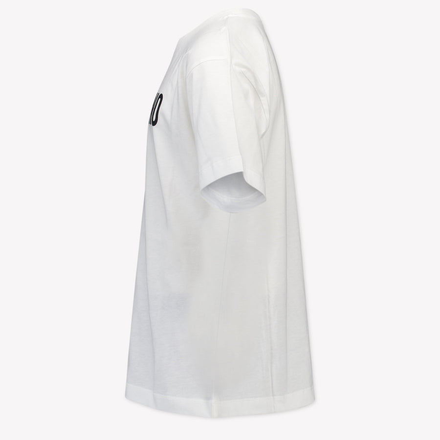 Moschino Kinder Unisex T-Shirt Grauweiß