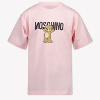 Moschino Enfant Unisexe T-shirt Rose Léger