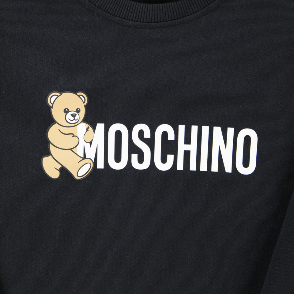 Moschino Kinder Meisjes Trui In Zwart