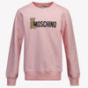 Moschino Ragazzo Ragazze Maglione in Rosa Chiaro