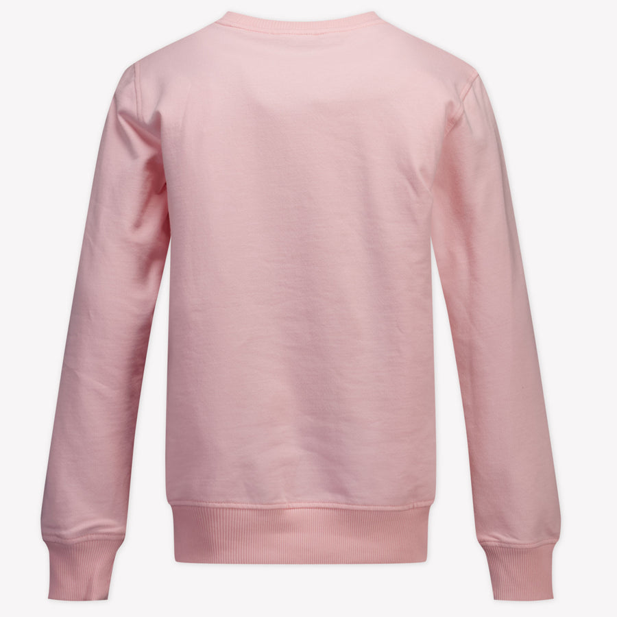 Moschino Enfant Filles Pull Rose Léger
