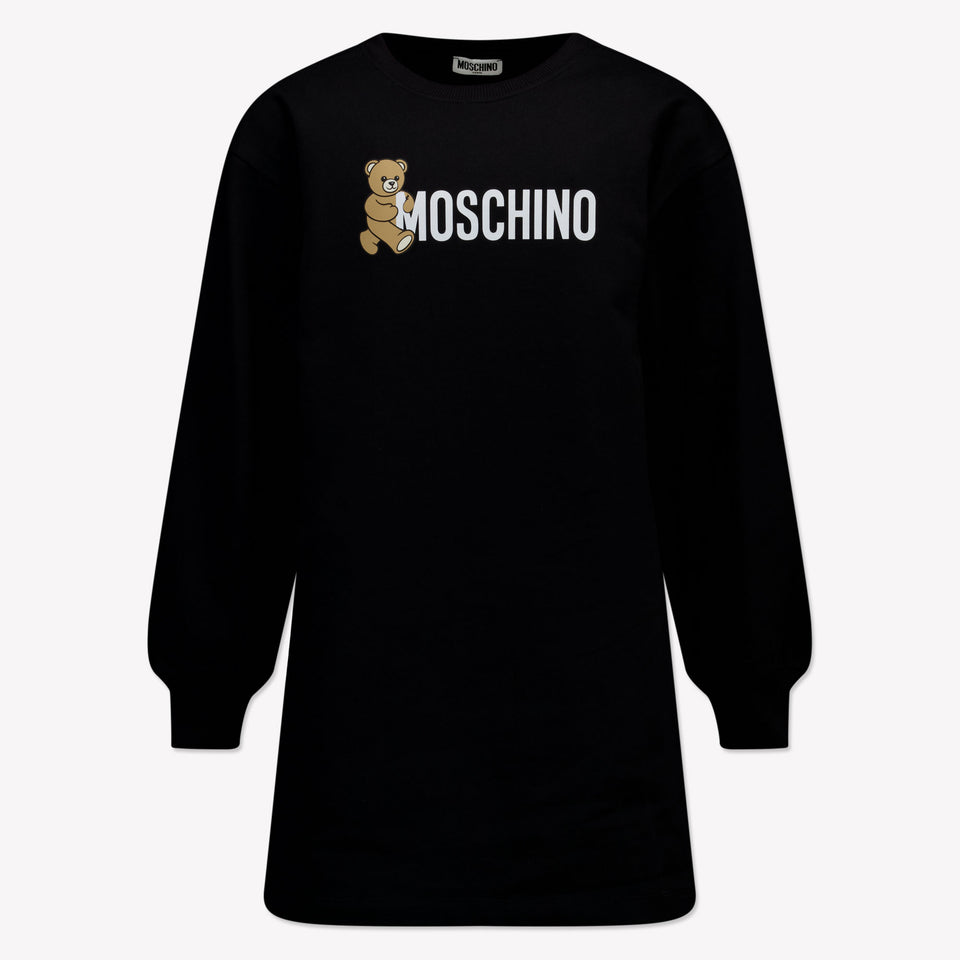 Moschino Kids Girls Dress Black