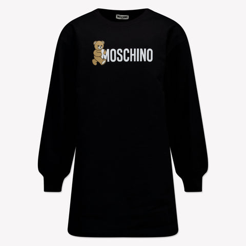 Moschino Kinder Mädchen Kleid Schwarz