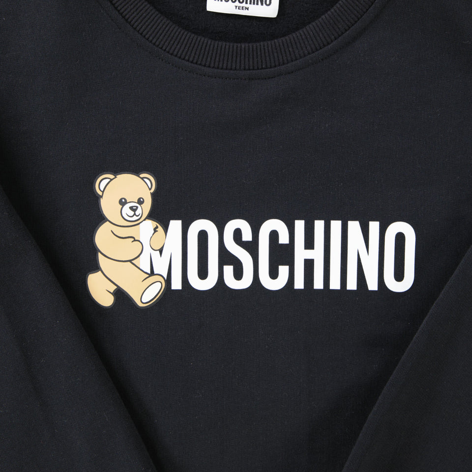 Moschino Kids Girls Dress Black