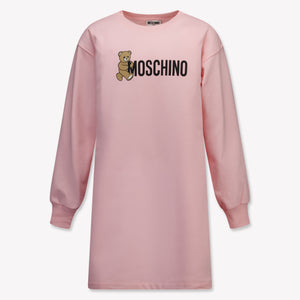 Moschino Enfant Filles Robe Rose Léger