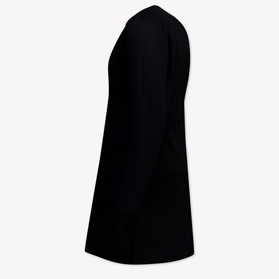 Moschino Kinder Meisjes Jurk In Zwart