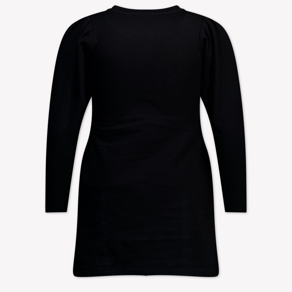 Moschino Kinder Meisjes Jurk In Zwart