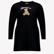 Moschino Kinder Meisjes Jurk In Zwart