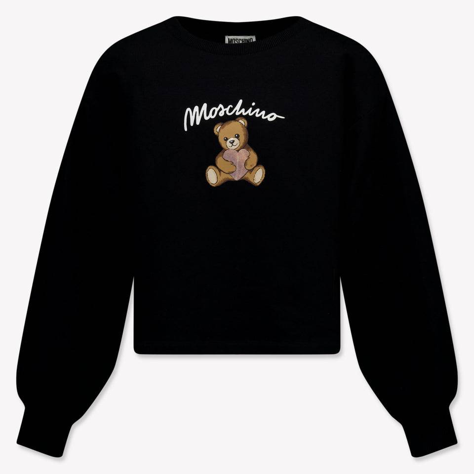 Moschino Niño Chicas Suéter en Negro