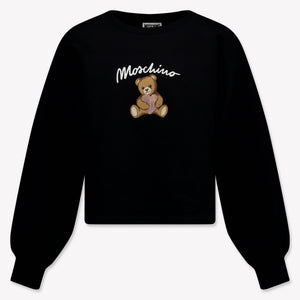 Moschino Enfant Filles Pull Noir