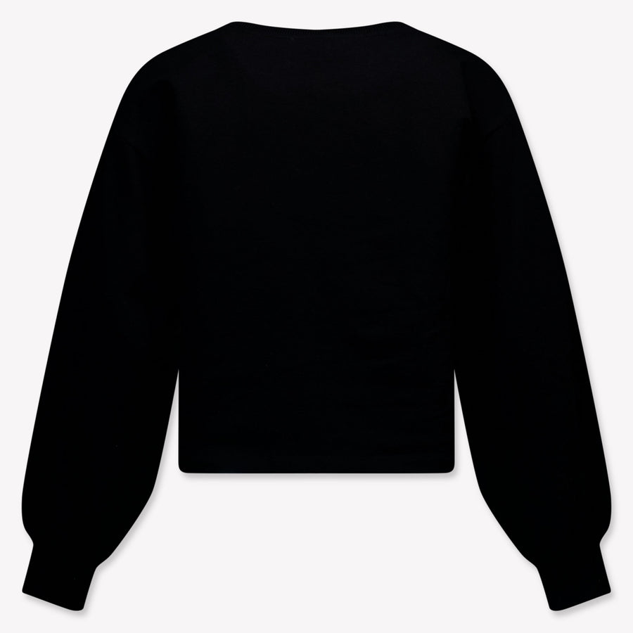 Moschino Enfant Filles Pull Noir