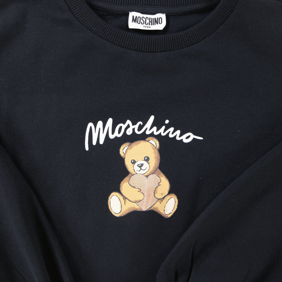 Moschino Niño Chicas Suéter en Negro