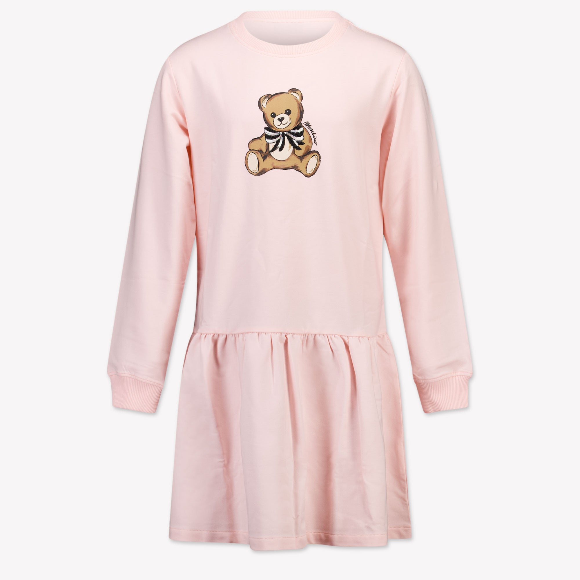 Moschino Ragazzo Ragazze Vestito Rosa Chiaro