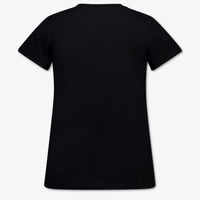 Moschino Kids Girls  T-Shirt Black