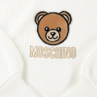 Moschino Enfant Filles Pull dans le blanc off