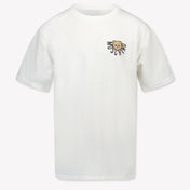 Moschino Kinder Unisex T-Shirt Grauweiß