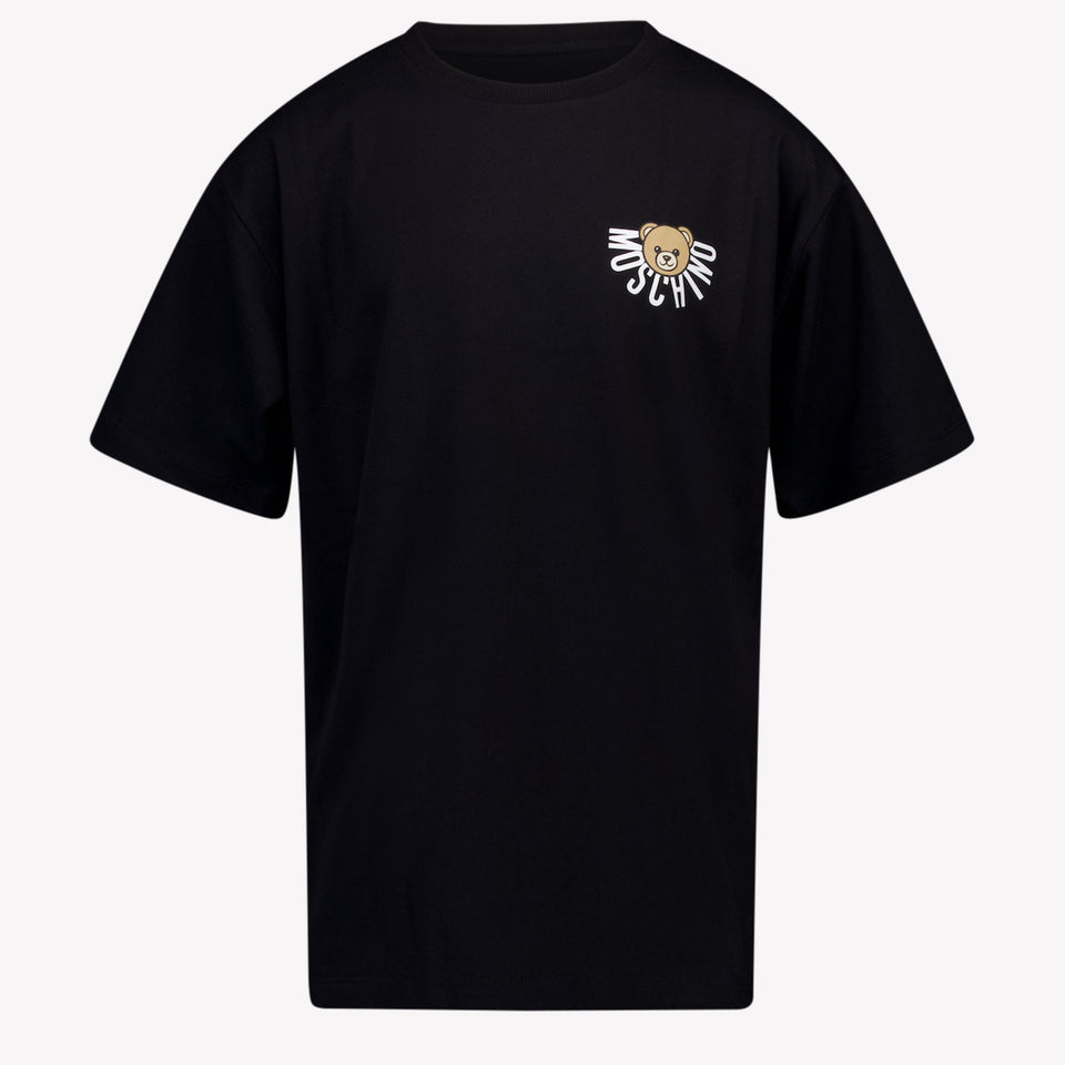 Moschino Niño Unisex Camiseta en Negro