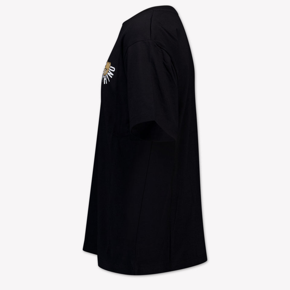 Moschino Niño Unisex Camiseta en Negro