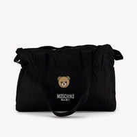 Moschino Bebé Unisex Bolsa de pañales Negro
