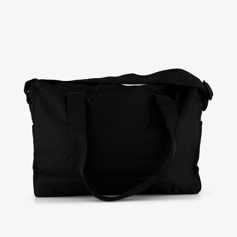 Moschino Bebé Unisex Bolsa de pañales Negro