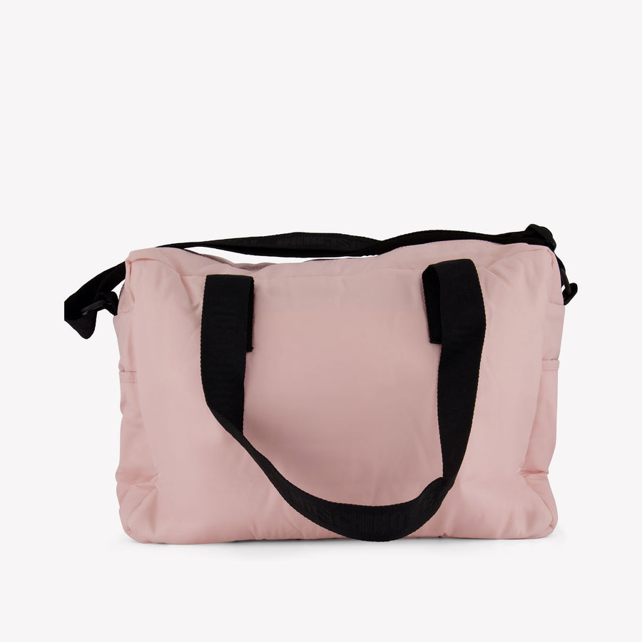 Moschino Bebé Unisex Bolsa de pañales Rosa claro