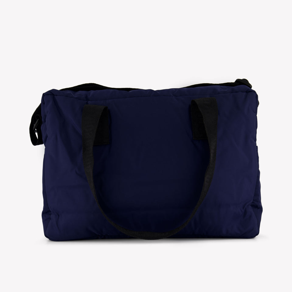 Moschino Baby Unisex Wickeltasche Marineblau