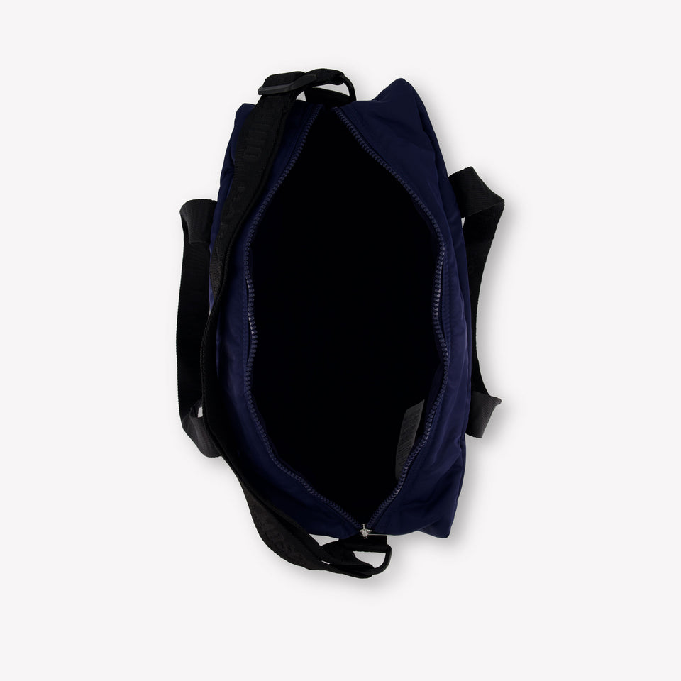 Moschino Baby Unisex Wickeltasche Marineblau