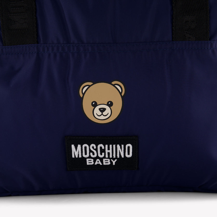 Moschino Bebé Unisex Bolsa de pañales Navy