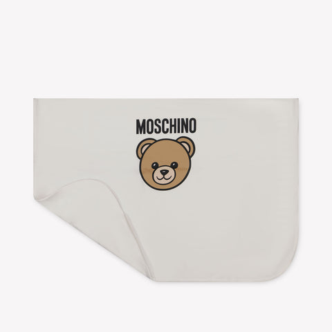 Moschino Bébé Unisexe Accessoire en blanc off