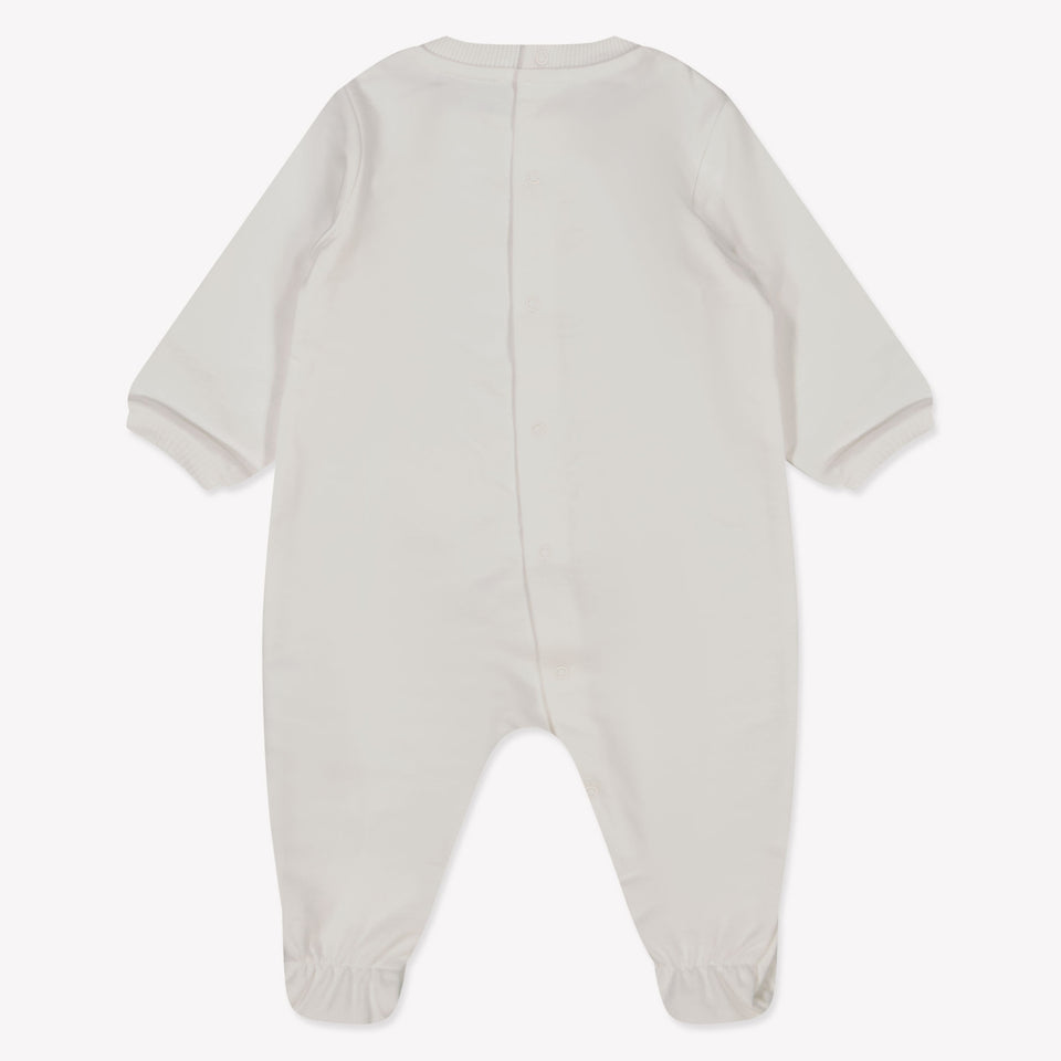 Moschino Baby Unisex Box Anzug Weiß