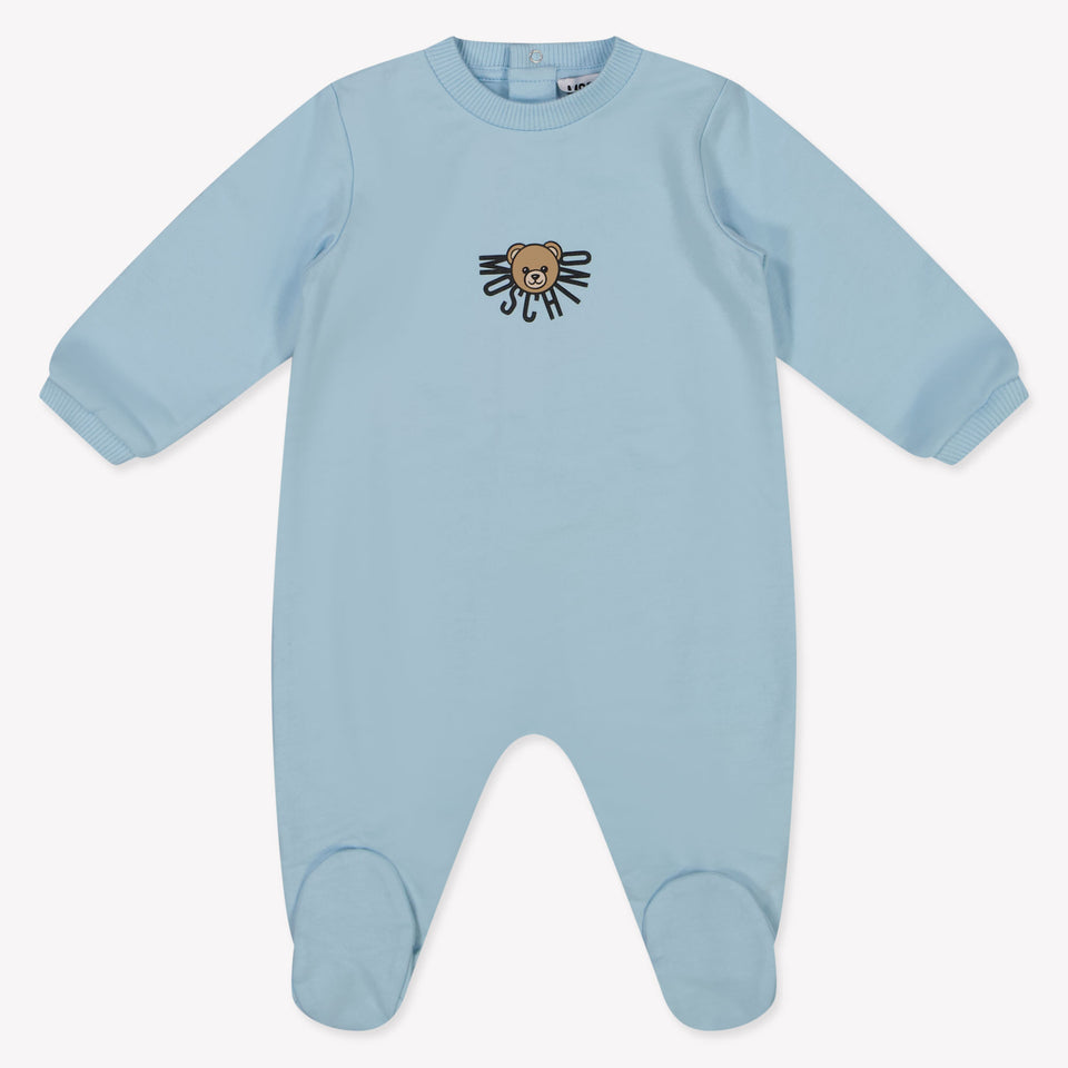 Moschino Bébé Unisexe Boîte en boîte Bleu Clair