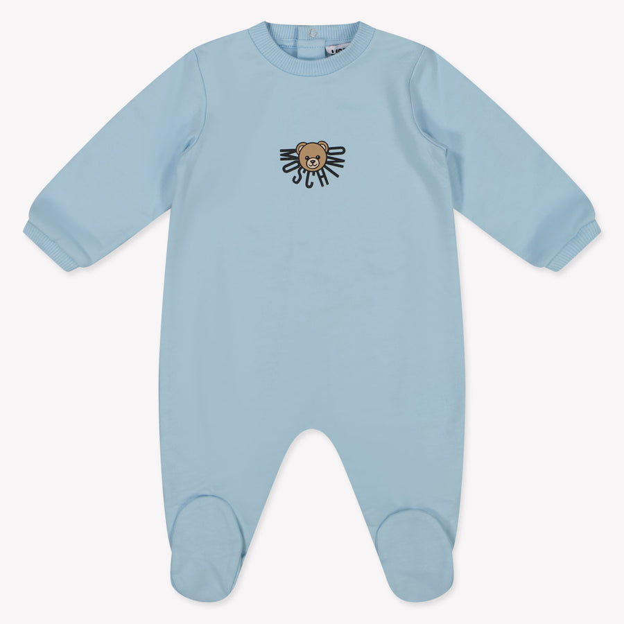 Moschino Bébé Unisexe Boîte en boîte Bleu Clair