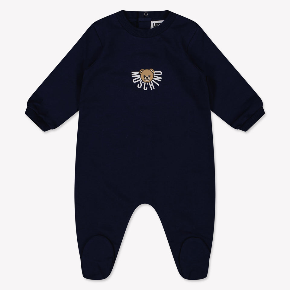Moschino Bebé Unisex Traje de caja Navy