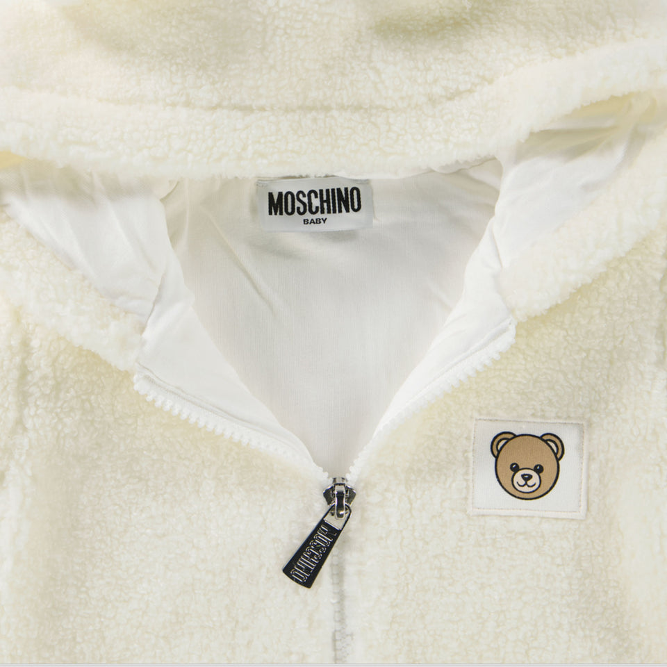 Moschino Bébé Unisexe Boîte de boîte en blanc