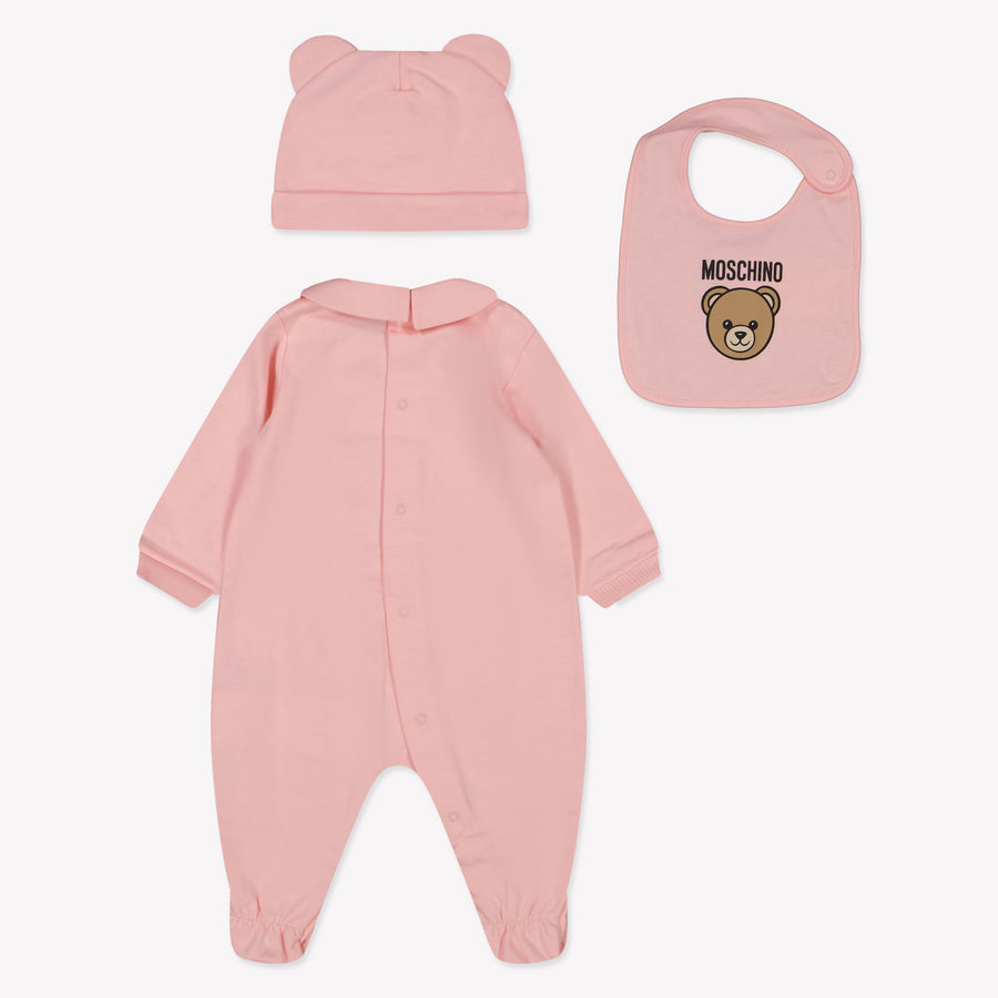 Moschino Bébé Unisexe Boîte en boîte Rose Léger