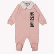Moschino Bambino Unisex Tuta in scatola Rosa Chiaro