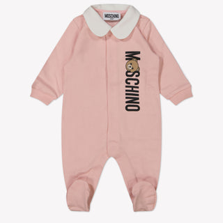 Moschino Bambino Unisex Tuta in scatola Rosa Chiaro